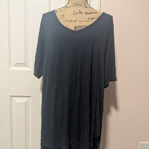 Navy Torrid 3/4 sleeve super soft knit tee
